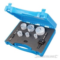 Plumbers Holesaw Set - 9 Piece - 19 to 57mm